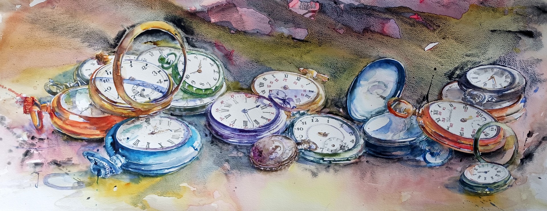 Time- 40x100cm- 500€- Juin 2026