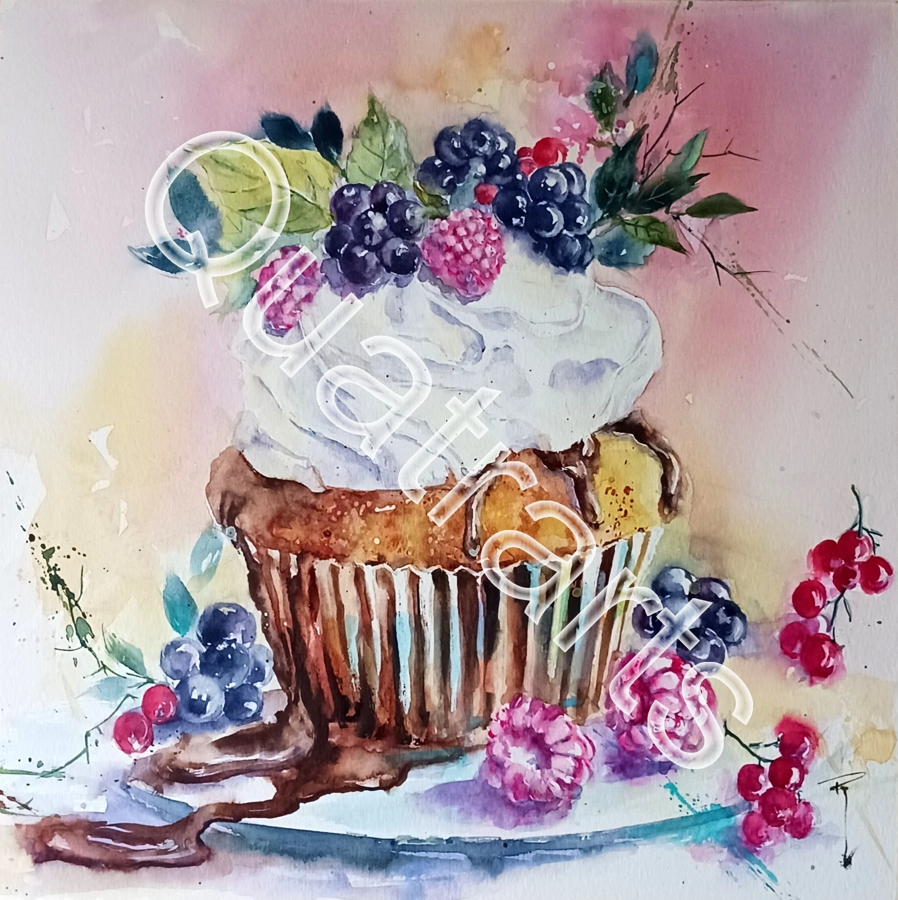 Gourmandise 3- 40x40 CM- 180€